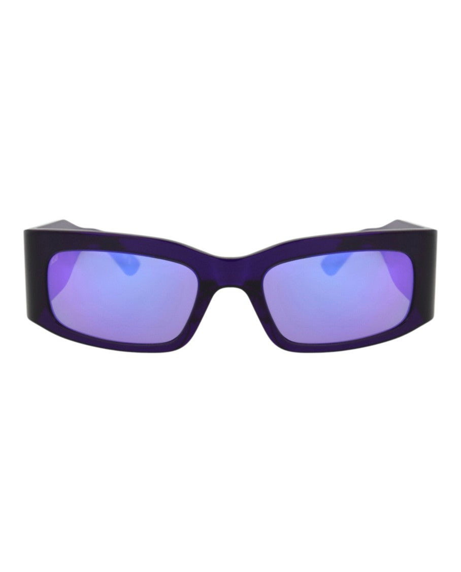 Balenciaga Square-Frame Recycled Acetate Sunglasses