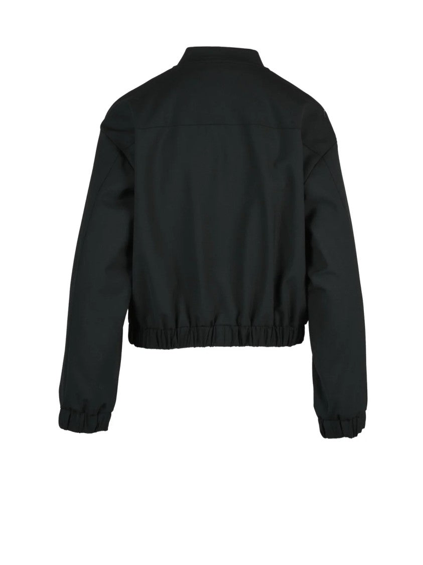 Marella Sport Black Polyester-Blend Redan Coat