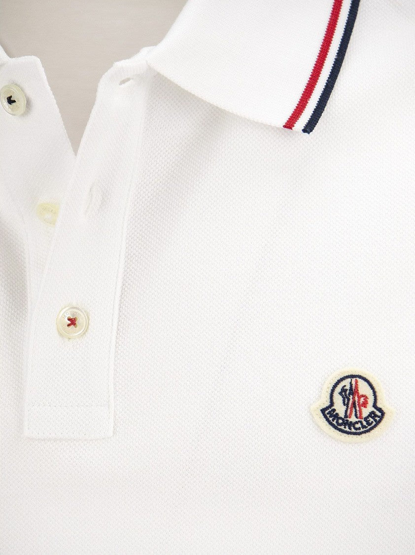 Moncler Cotton Pique Polo Shirt