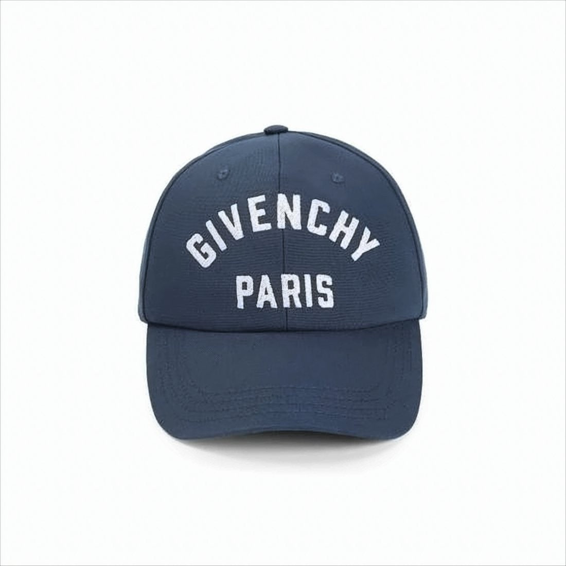 Givenchy Structured Cotton Baseball Cap With Arched Embroidery