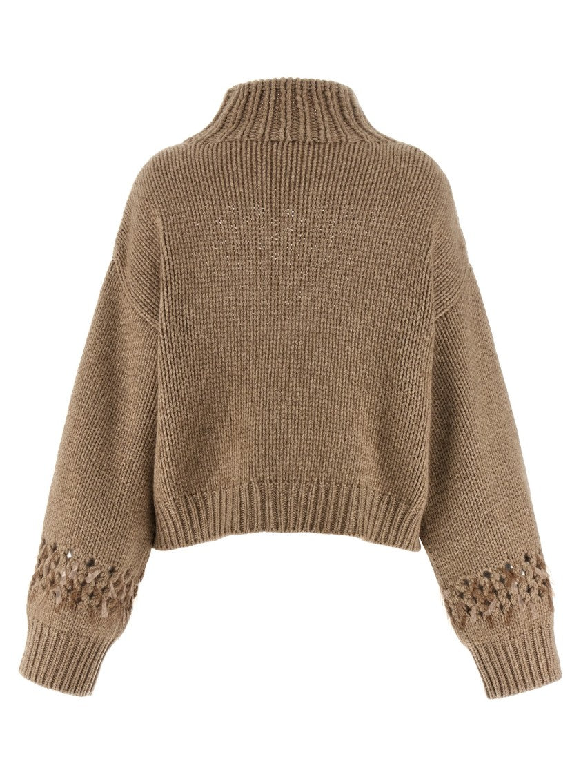 Brunello Cucinelli Drop Sequin Sweater