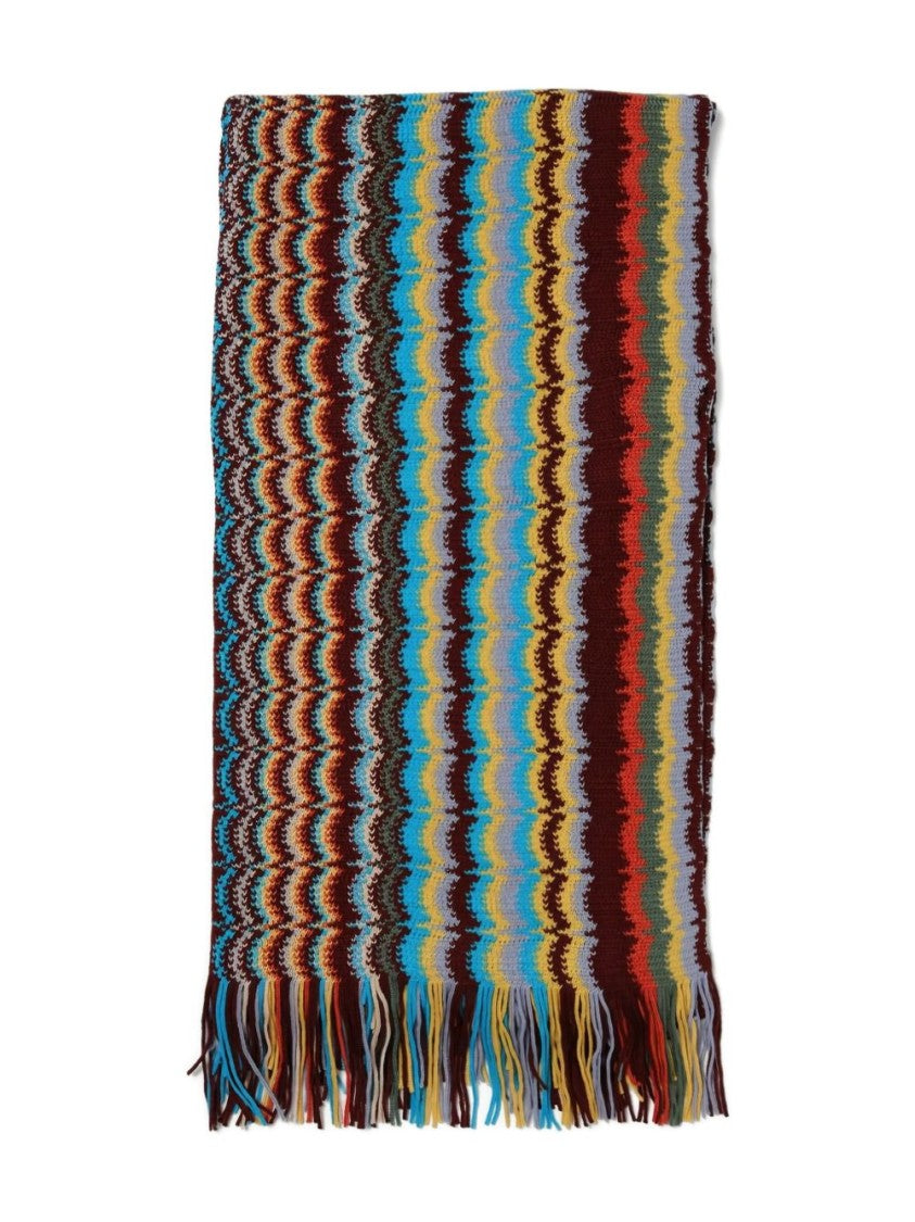Missoni \Multicolor Zig-Zag Pattern Scarf
