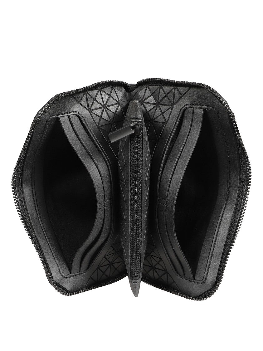 Bao Bao Issey Miyake Black Geometric Triangular Zip Wallet