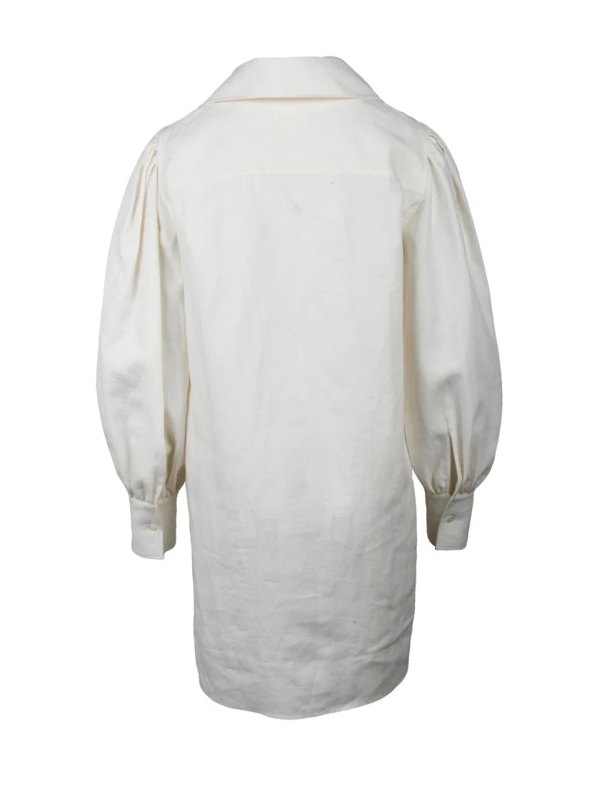 Givenchy Gauze Tunic Dress Linen - Beige