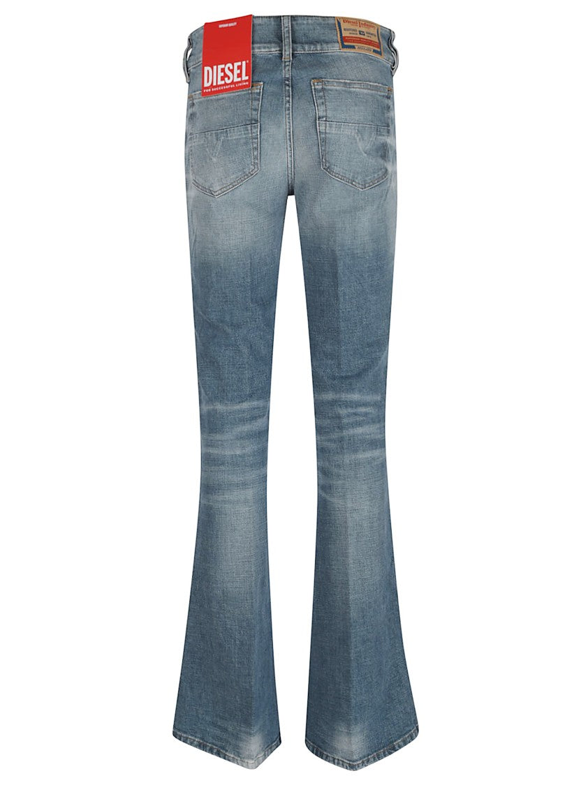 Diesel Low-Rise Bootcut Denim Jeans