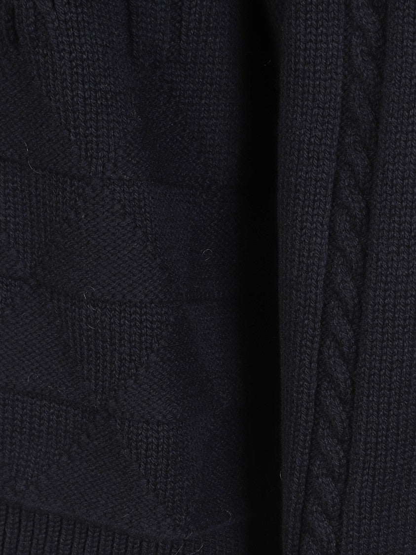 Namacheko Osterly Leather Elbow Patch Sweater