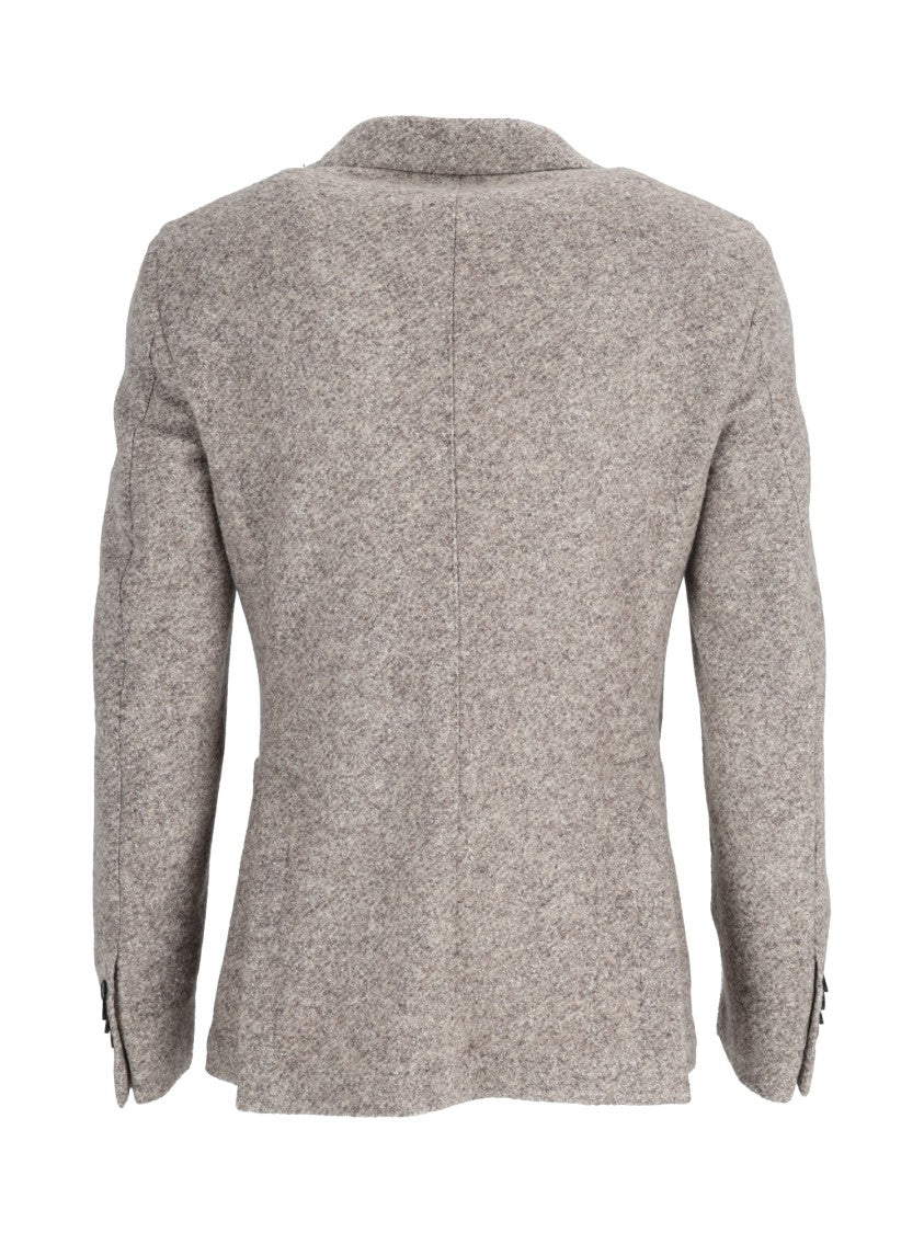 Brando-Lubiam Tailored Virgin Wool Silk Blend Jacket