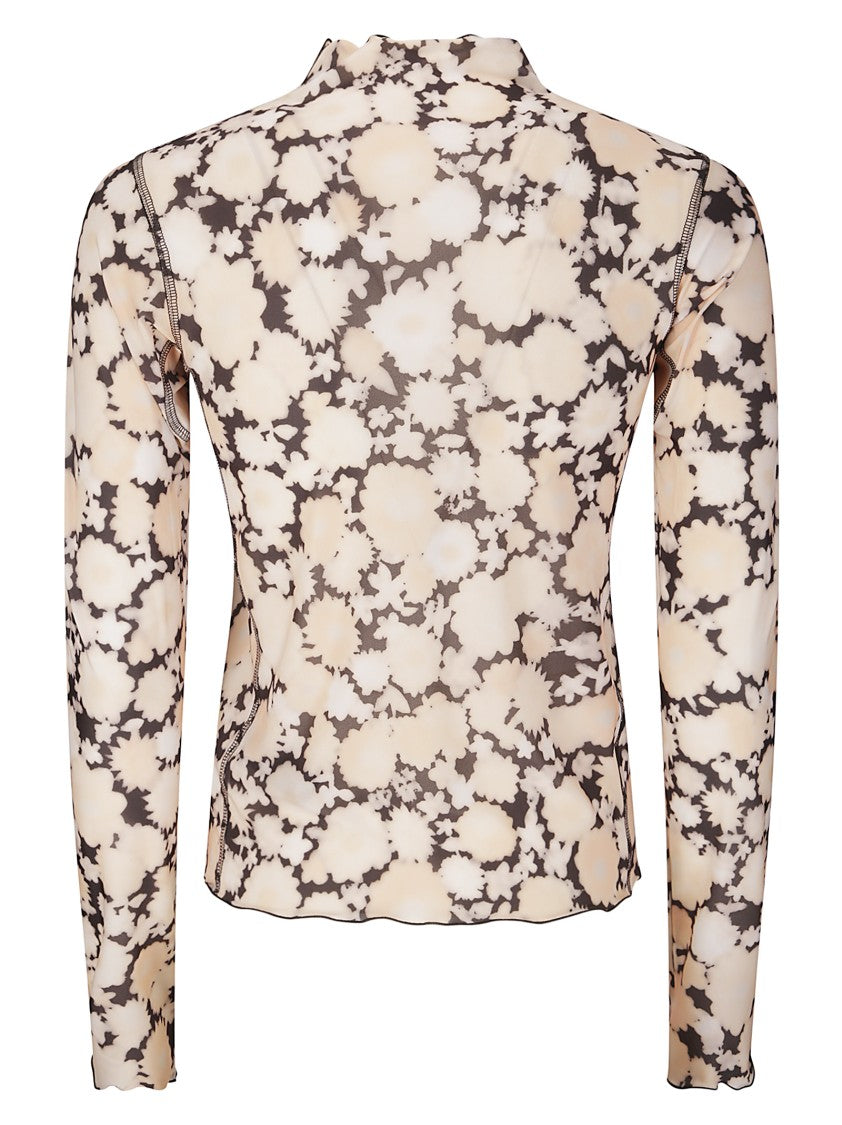 Knwls Thin Jersey Top With Sport Finishings