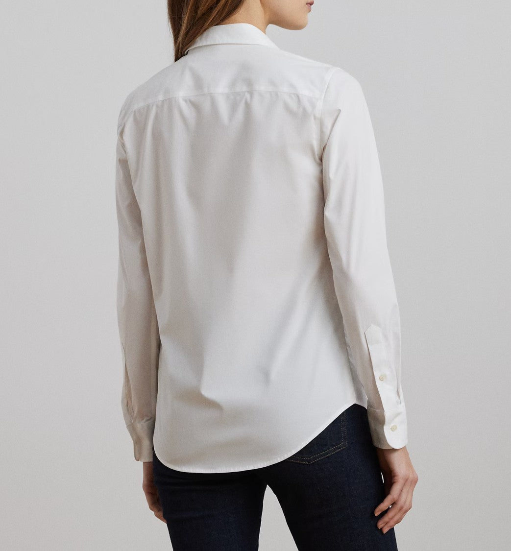 Lauren Ralph Lauren White Tailored Cotton Shirt