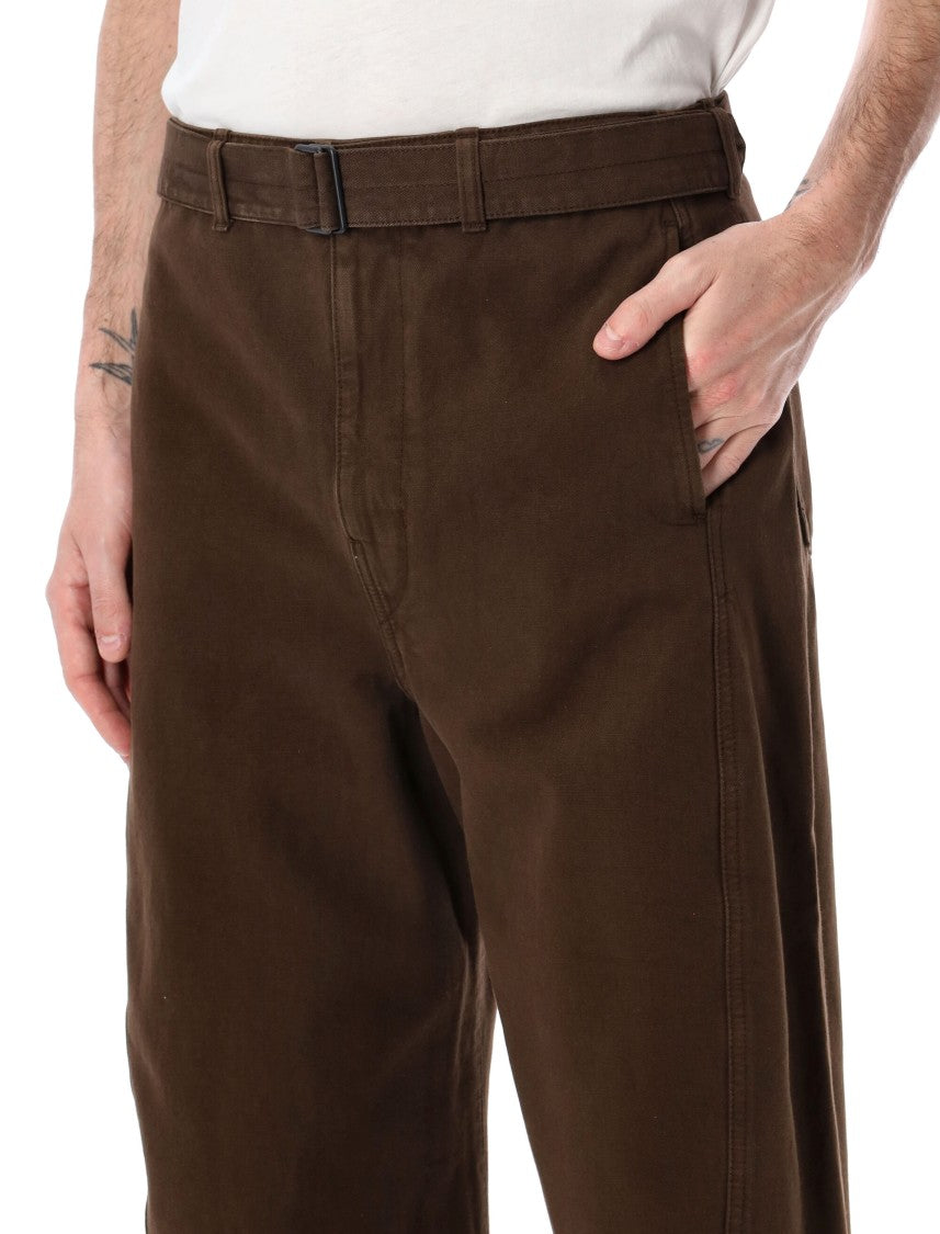 Lemaire Twisted Waistband Broken Twill Trousers