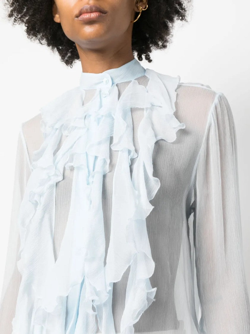 Ermanno Scervino Tailored Classic Shirt With Structured Collar And Button-Down Front