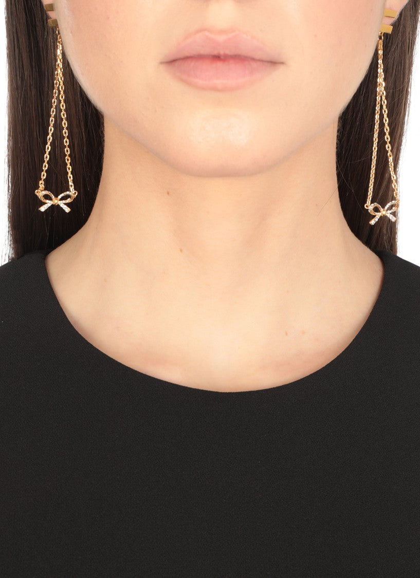 Elisabetta Franchi Earrings With Bow