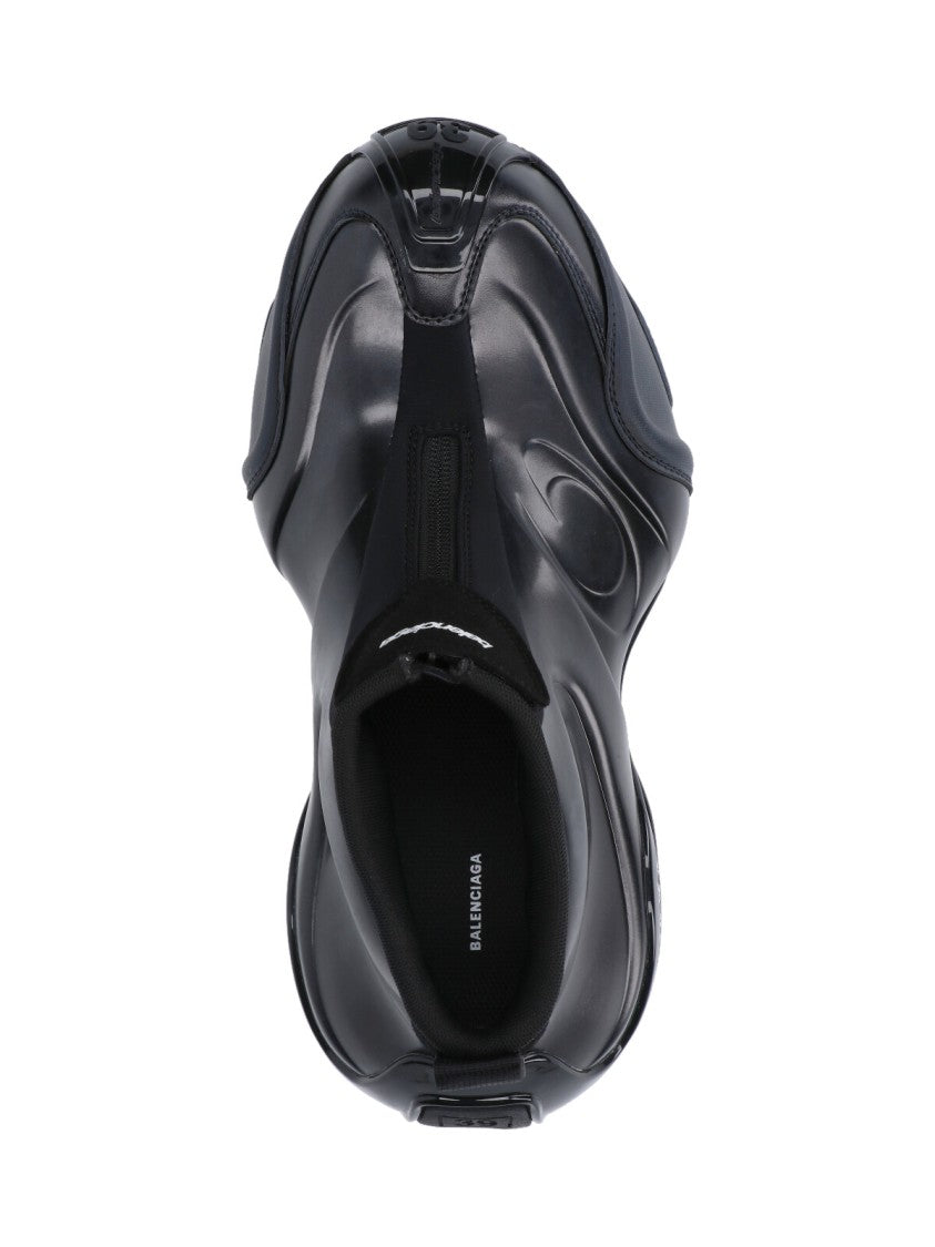 Balenciaga Futuristic Black Sneakers