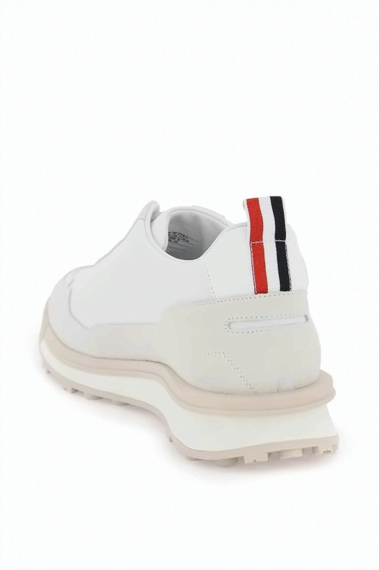 Thom Browne Low-Top Trainer With Calf Leather Accents