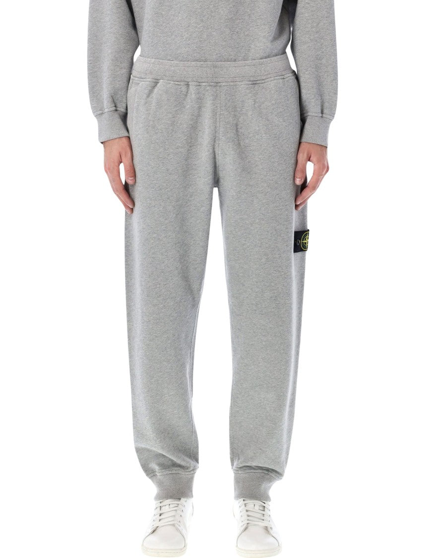Stone Island Regular-Fit Joggers In Brushed Cotton Fleece
