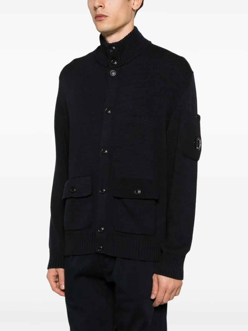 C.P. Company Lens-Detail Cardigan