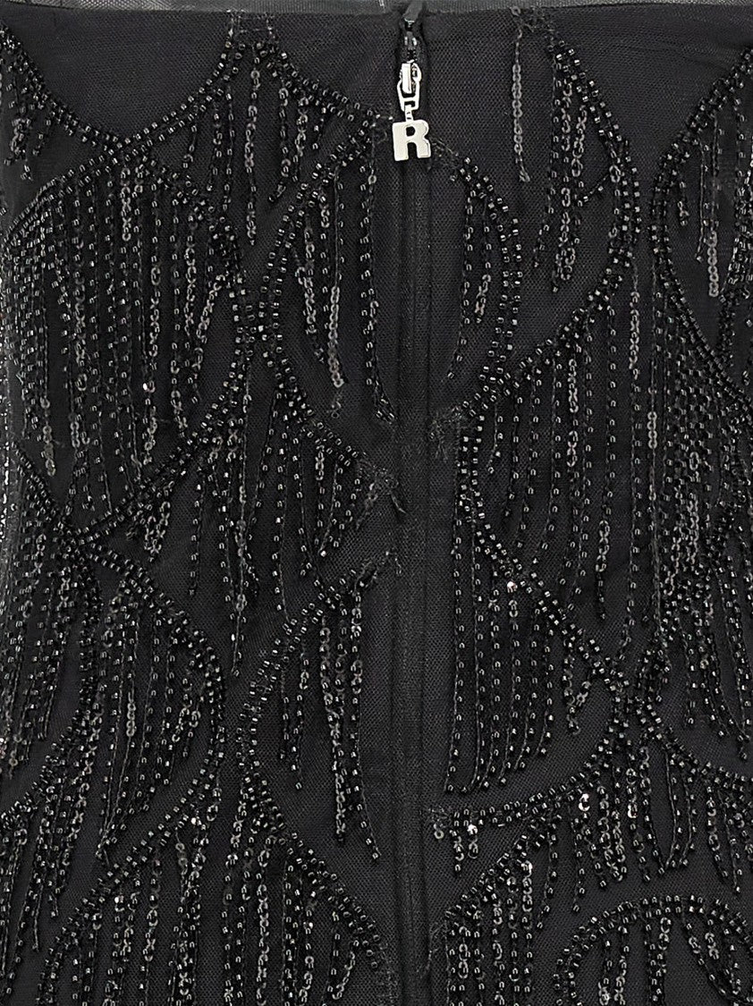 Rotate Birger Christensen 'Sequins Midi Tube' Dress