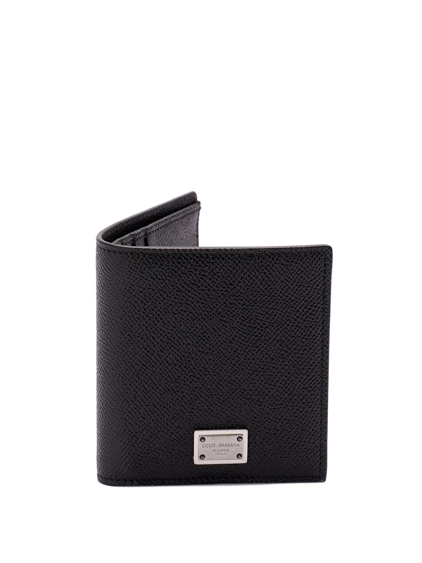 Dolce & Gabbana Textured Calf Leather Card Holder
