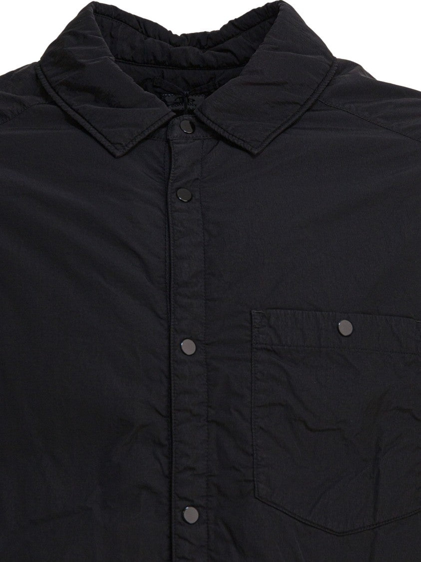 C.P. Company Padded Overshirt With Button-Up Front
