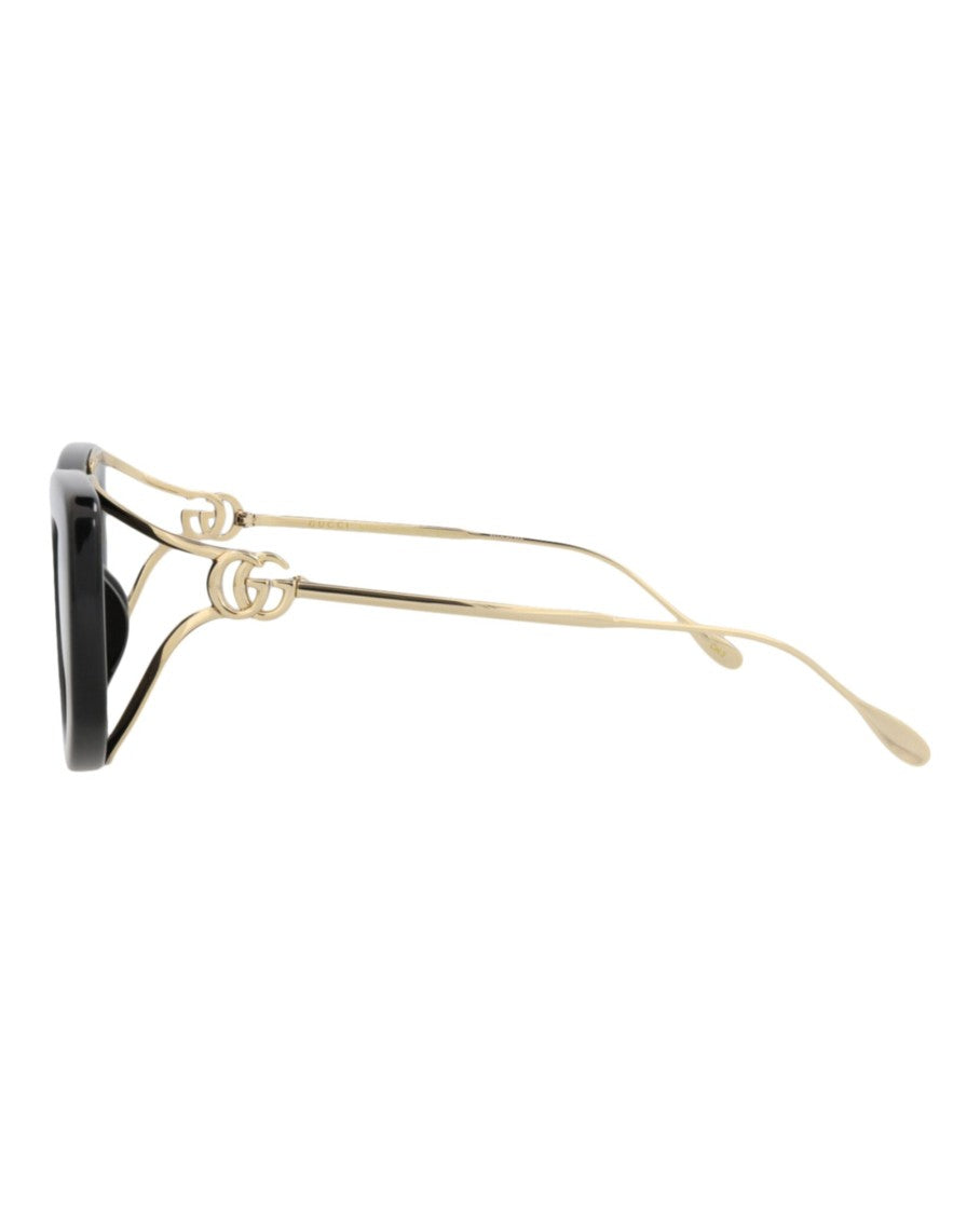Gucci Square-Frame Injection Sunglasses