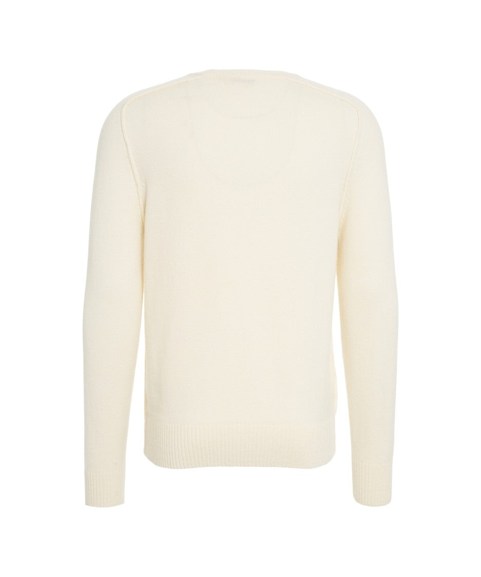 Paolo Pecora Virgin Wool Crew Neck Sweater