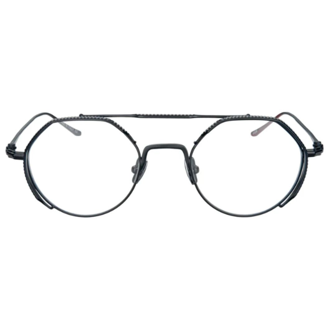 Vysen Voir Collectio Vr-2 Sleek Round Titanium Eyeglasses