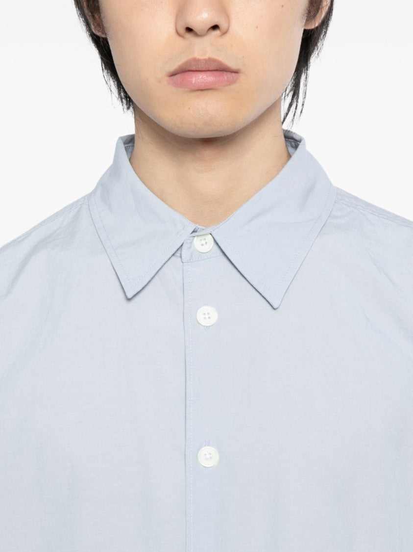 Our Legacy Blue Relaxed Fit Classic Collar Shirt