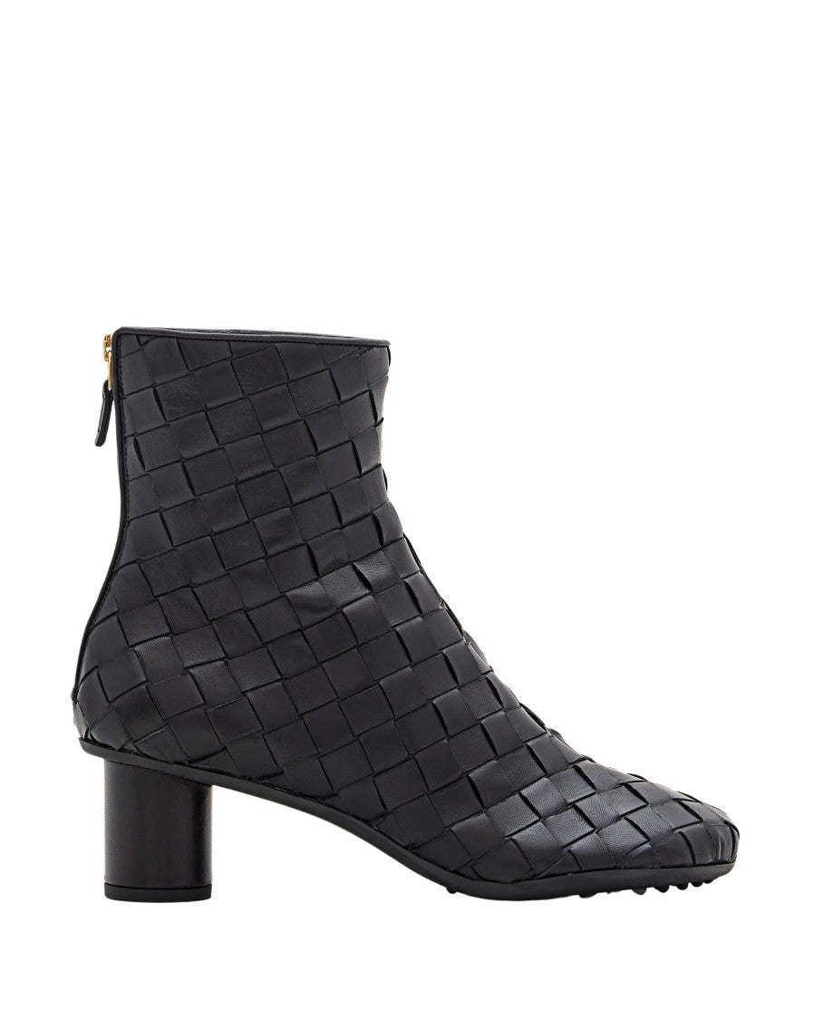 Bottega Veneta 55Mm Atomic Kitten Nappa Opaque Weave Ankle Boot