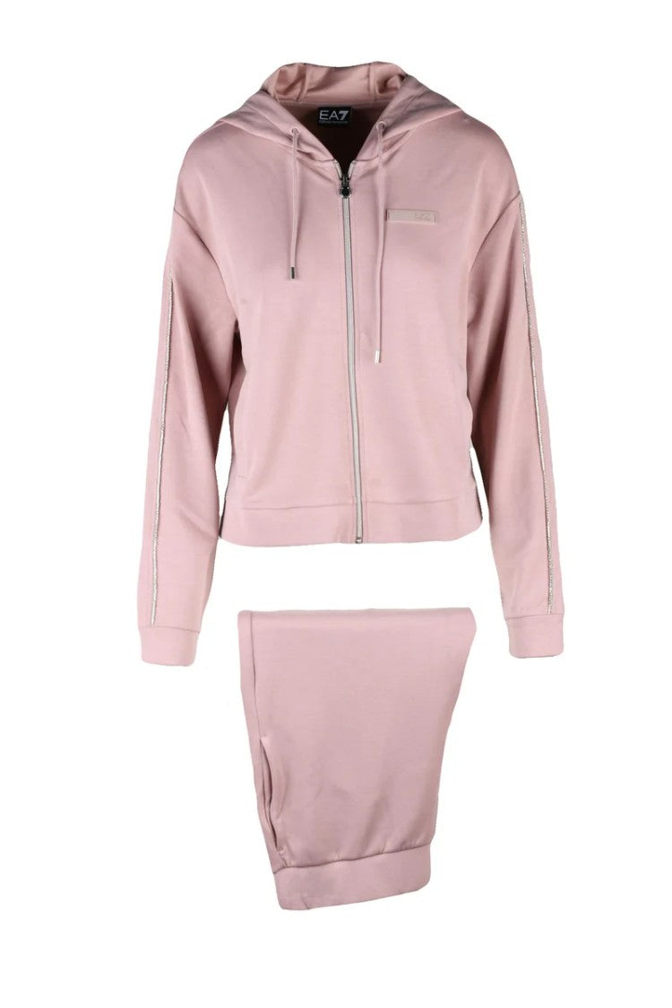 Ea7 Emporio Armani Jumpsuit Modal Blend - Pink
