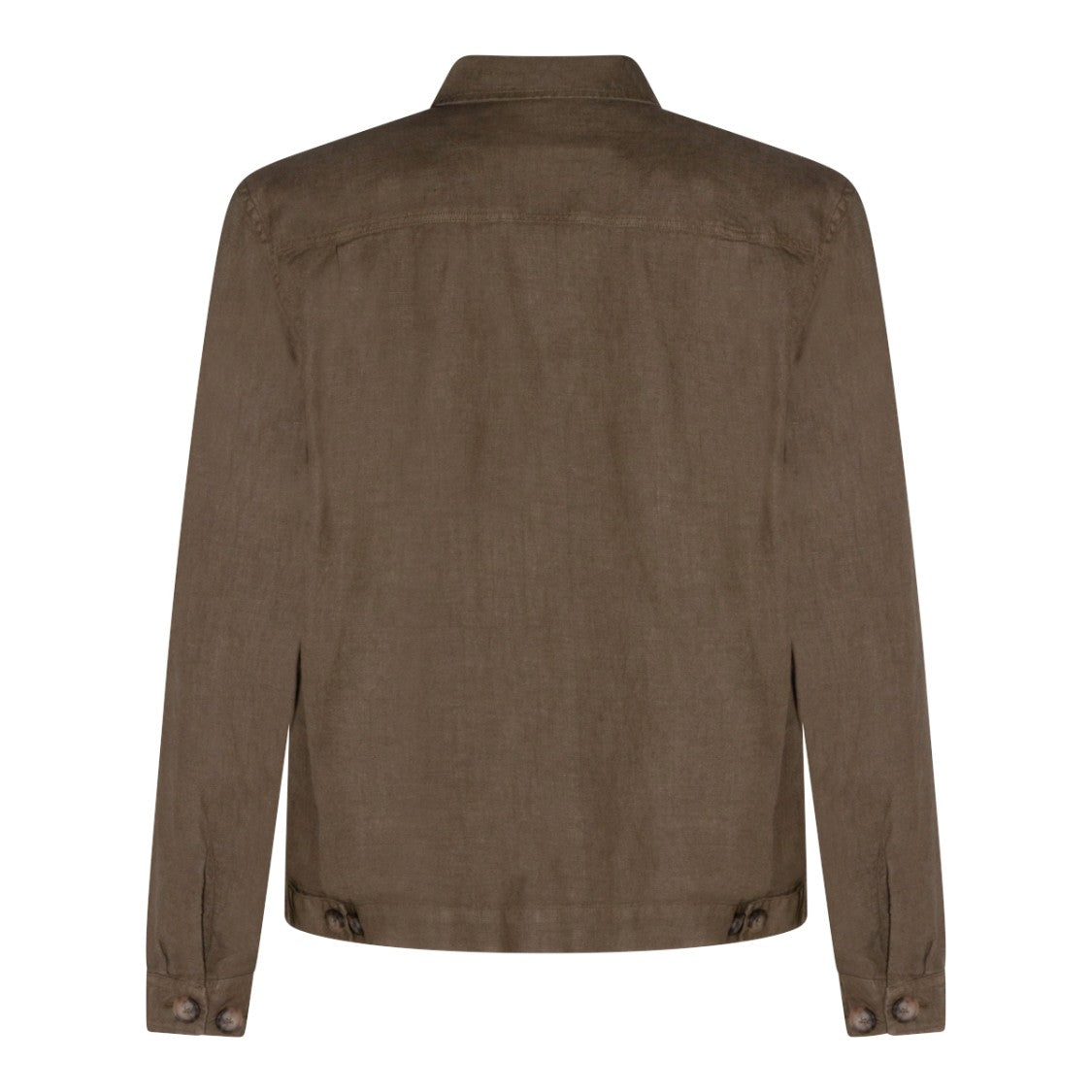 Altea Green Linen Casual Jacket