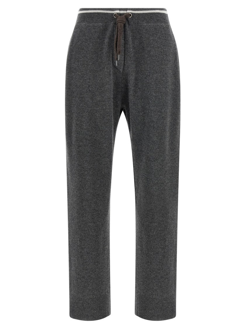 Brunello Cucinelli English Ribbed Trousers