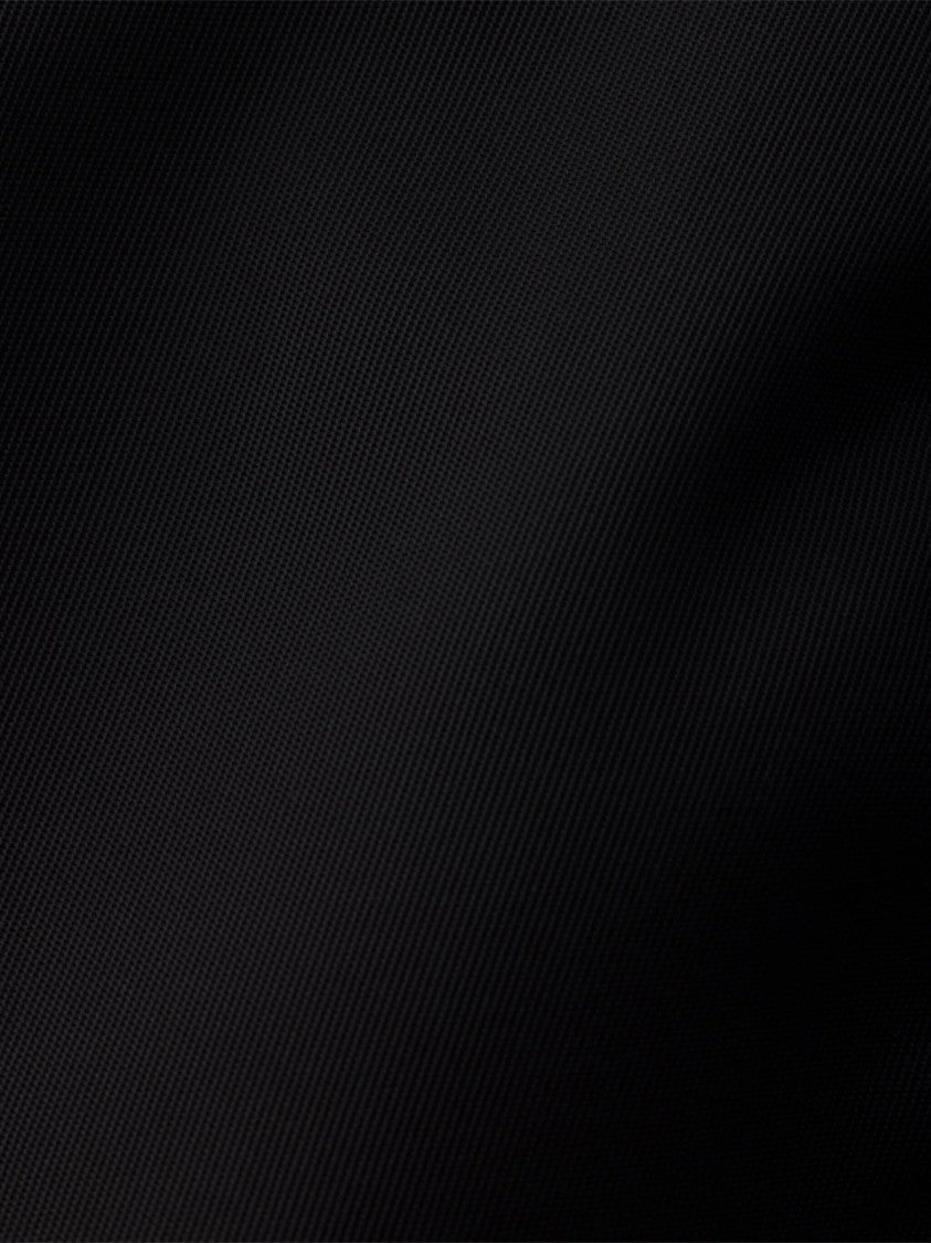 Prada Black Re-Nylon Backpack With Buckle Closure