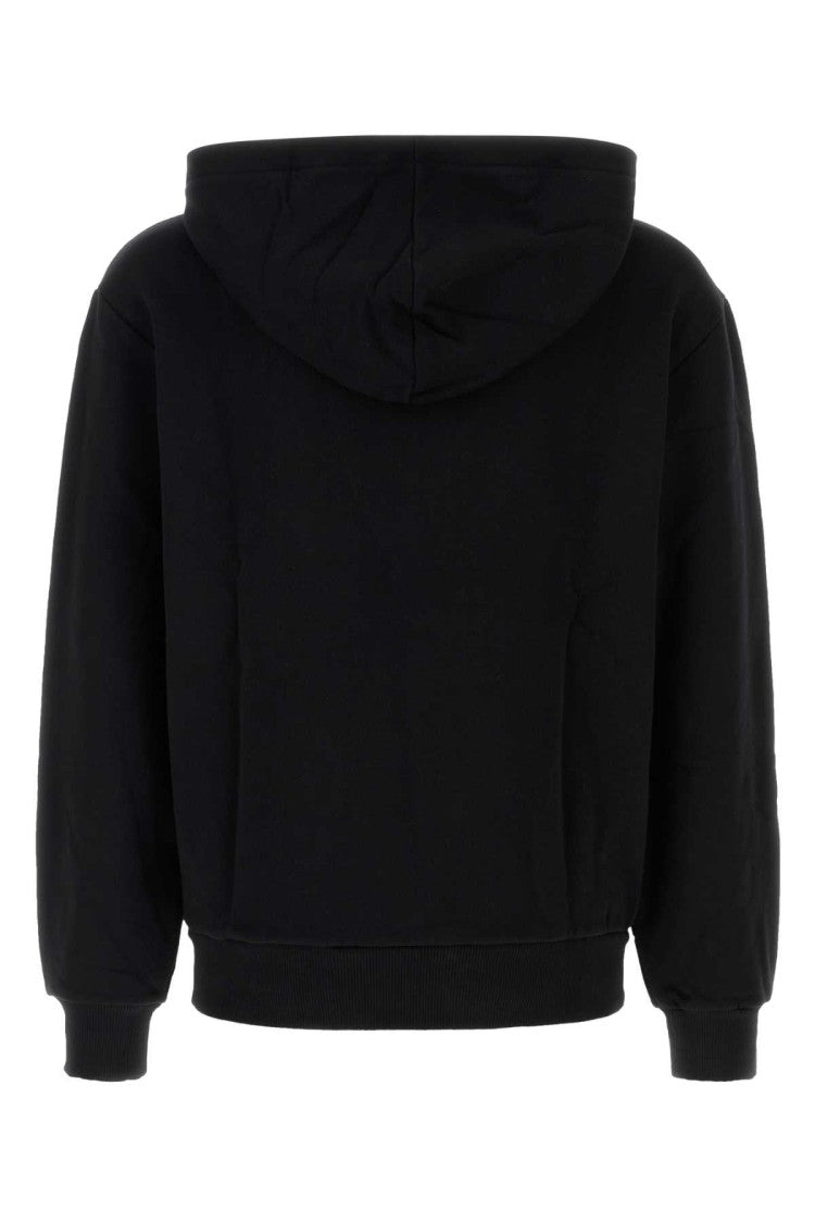 A.P.C. Black Cotton Sweatshirt