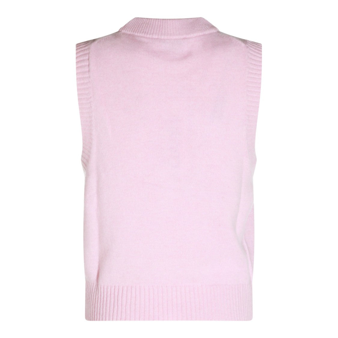 Ganni Playful Knit Sweater With Strawberry And Floral Print