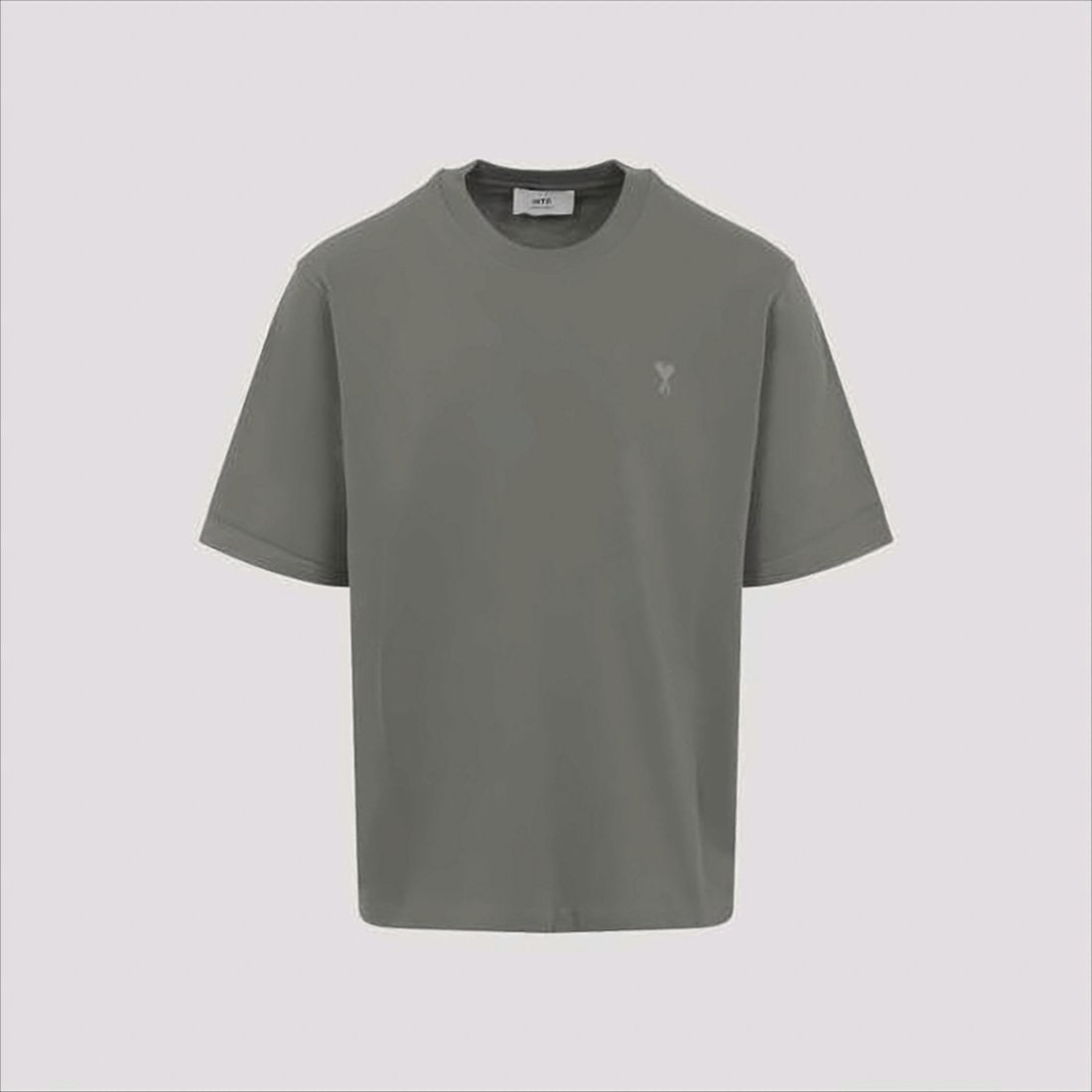 Ami Paris Relaxed Fit Short-Sleeved T-Shirt With Embroidered Logo