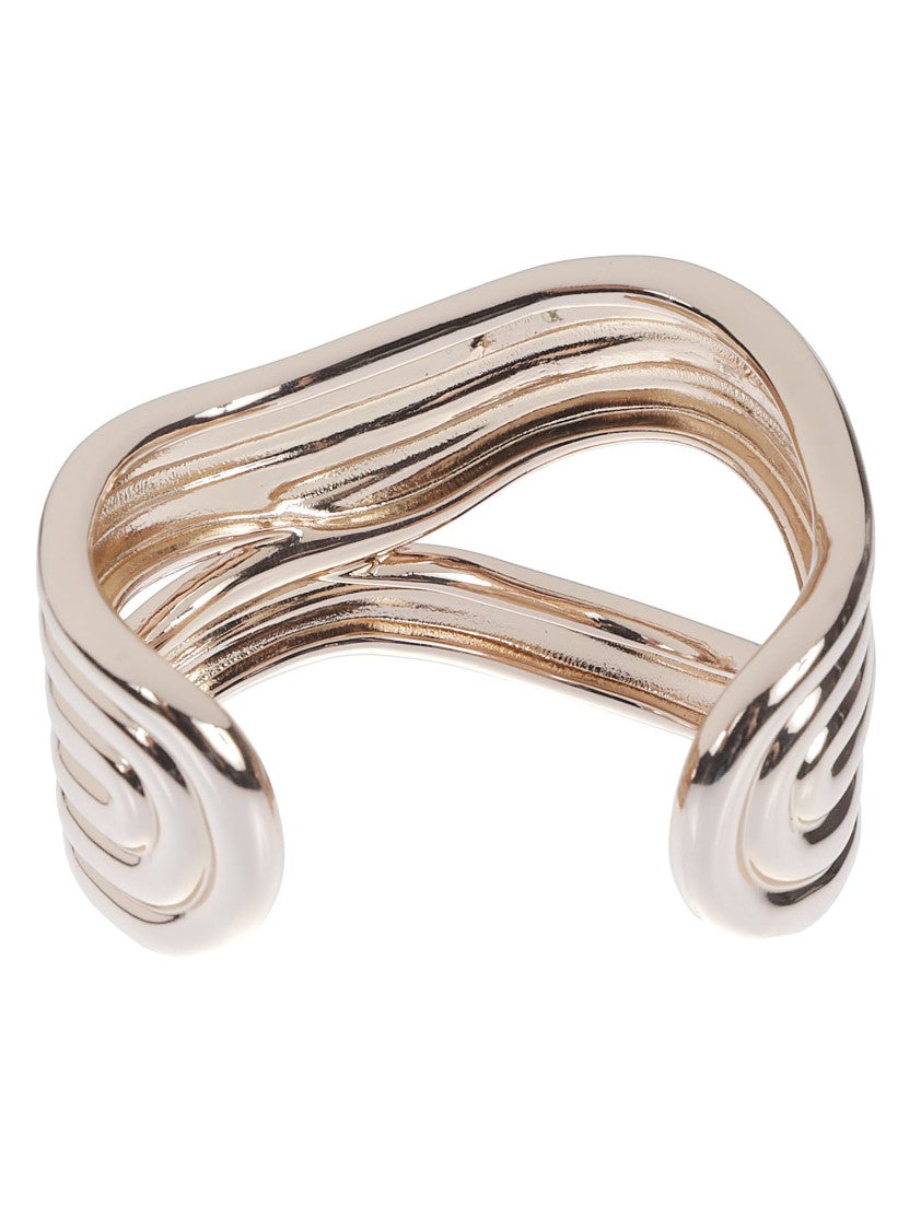 Max Mara Sculptural Open-Ended Cuff Bracelet