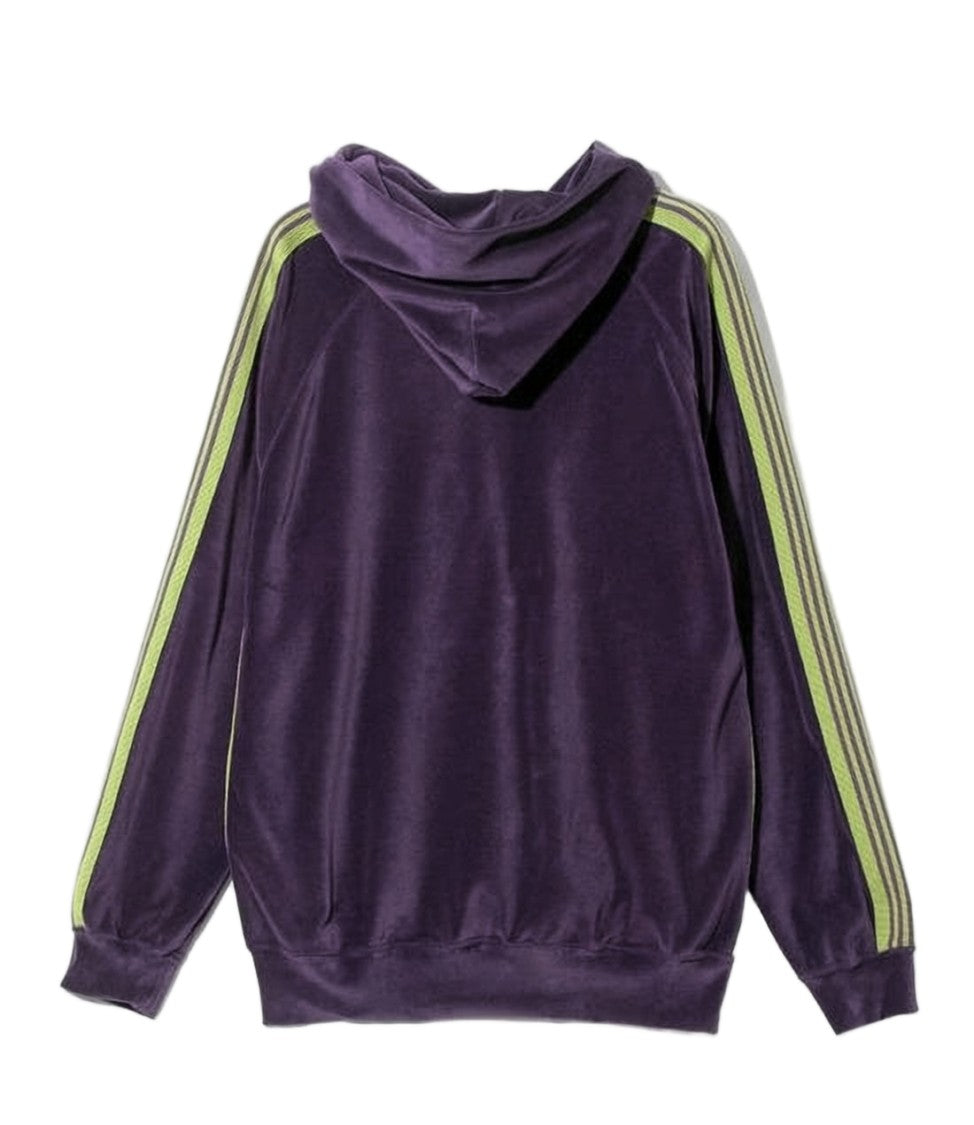 Needles Deep Purple Velvety Hoodie
