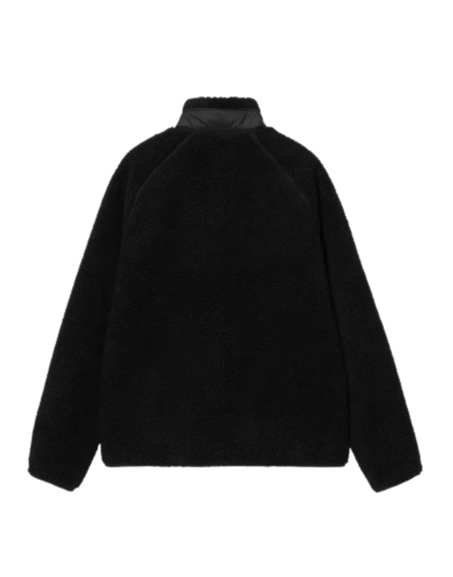 Carhartt Wip Black Prentis Polyester Fleece Jacket