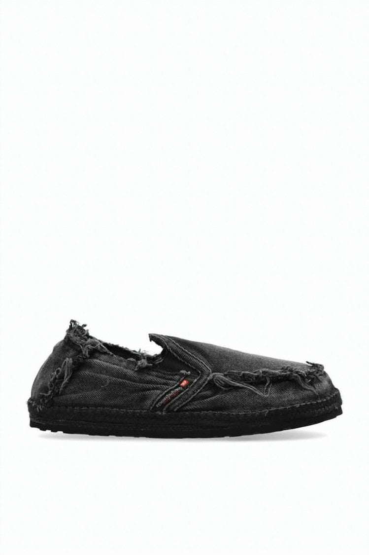 Diesel Frayed Slip-On Sneakers