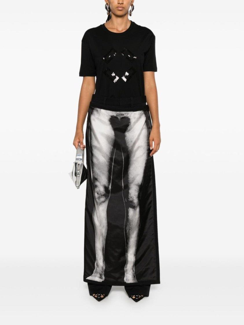 Givenchy Lightweight Black Cotton Jersey Top