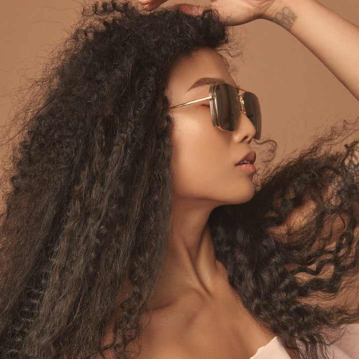 Linda Farrow The Asher - Aviator Sunglasses