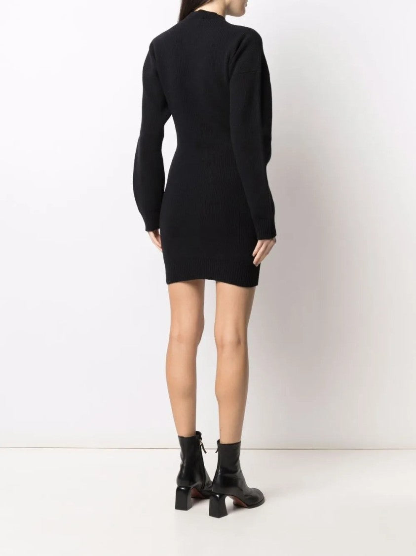 Dsquared2 Ribbed-Knit Short Dress