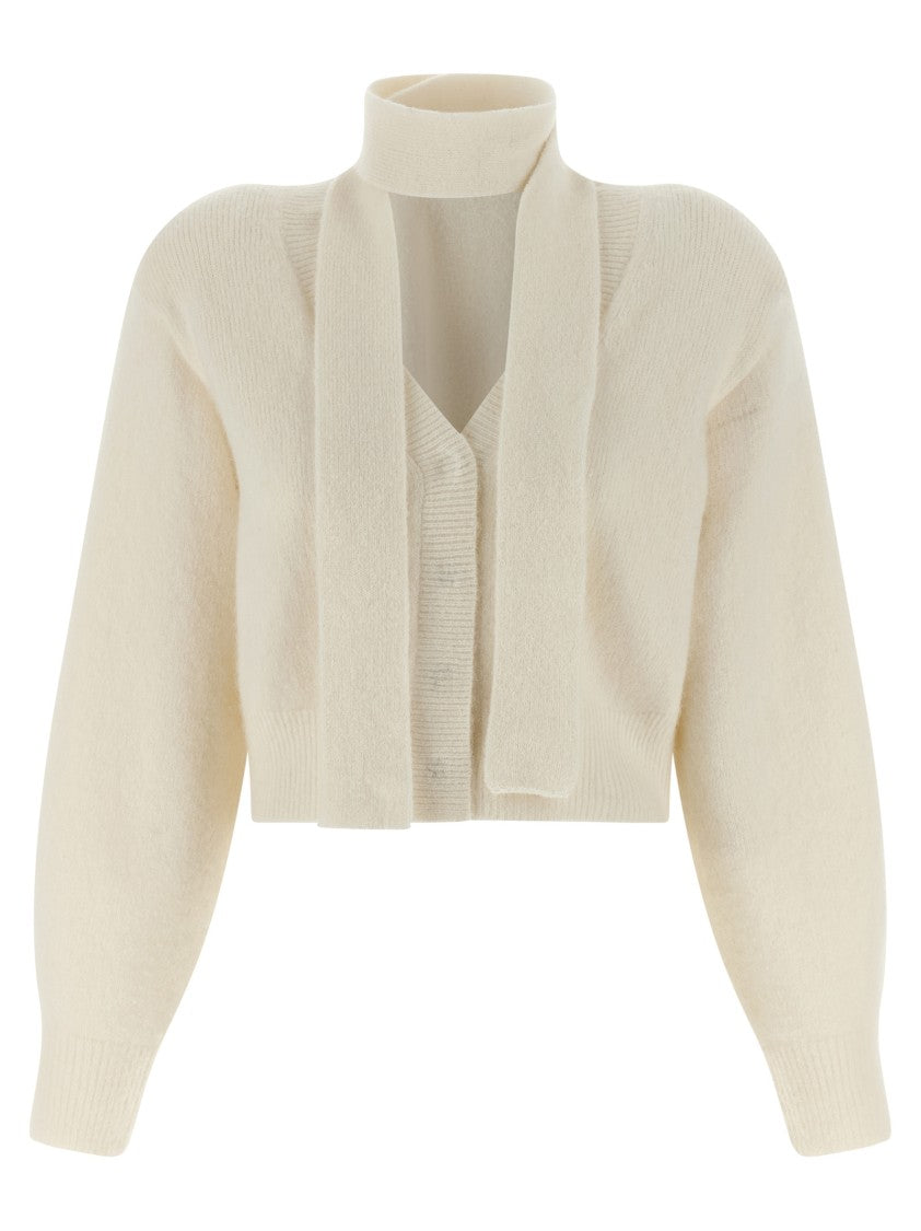 Rotate Birger Christensen Scarf Cardigan