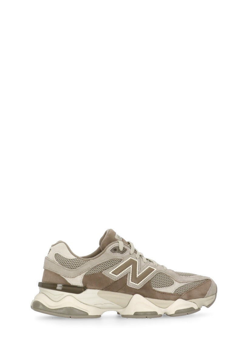 New Balance Brown 9060 Leather Sneakers