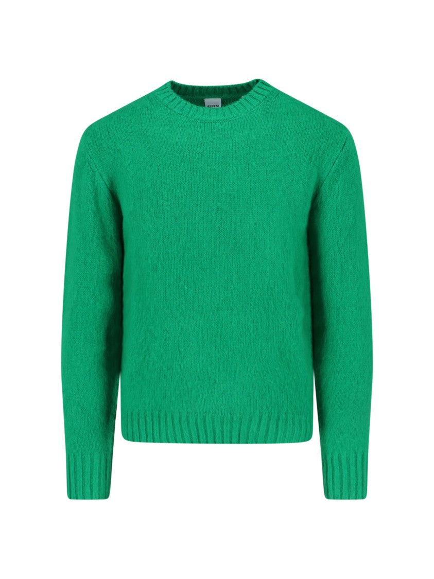 Aspesi Shetland Wool Sweater – Green
