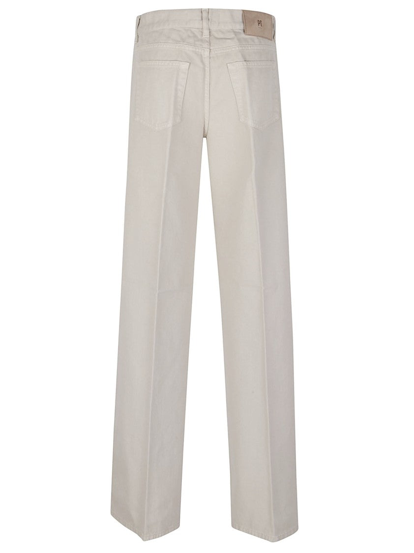 Pt Torino Cindy Straight Leg Cotton Jeans