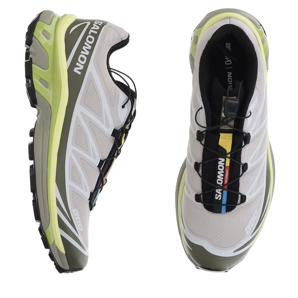 Salomon Multi-Hued Xt-6 Sneakers With Breathable Mesh Construction