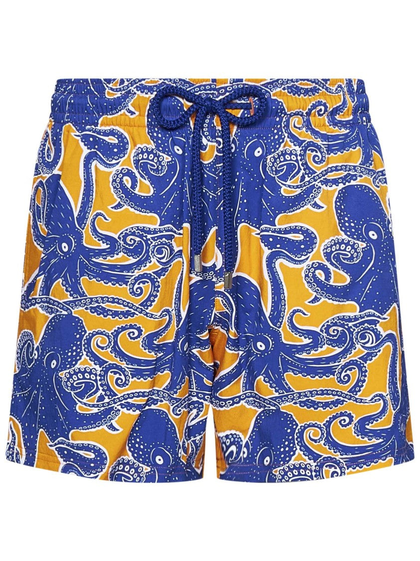 Vilebrequin Orange Swim Shorts