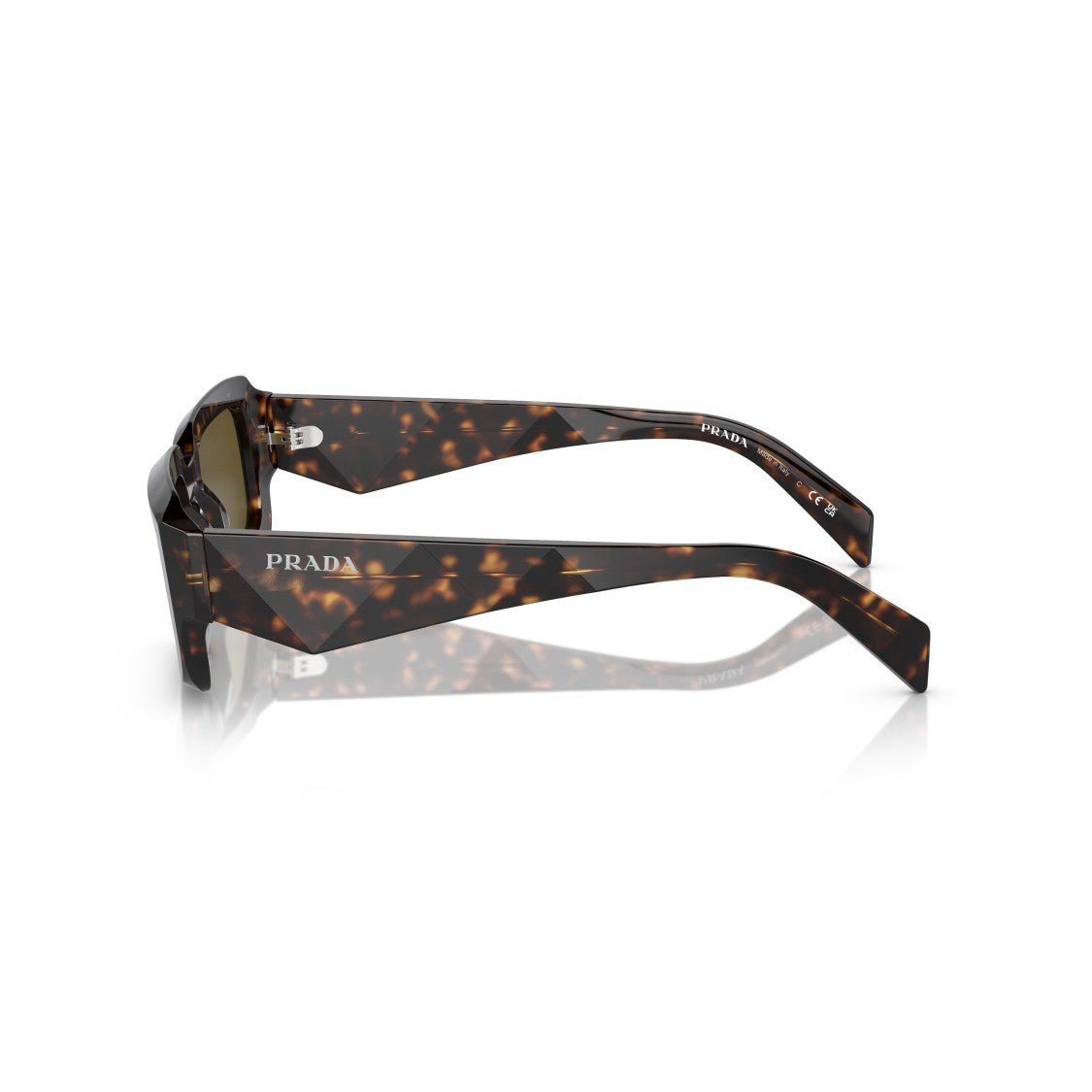 Prada 0Pr 27Zs Rectangular Acetate Sunglasses