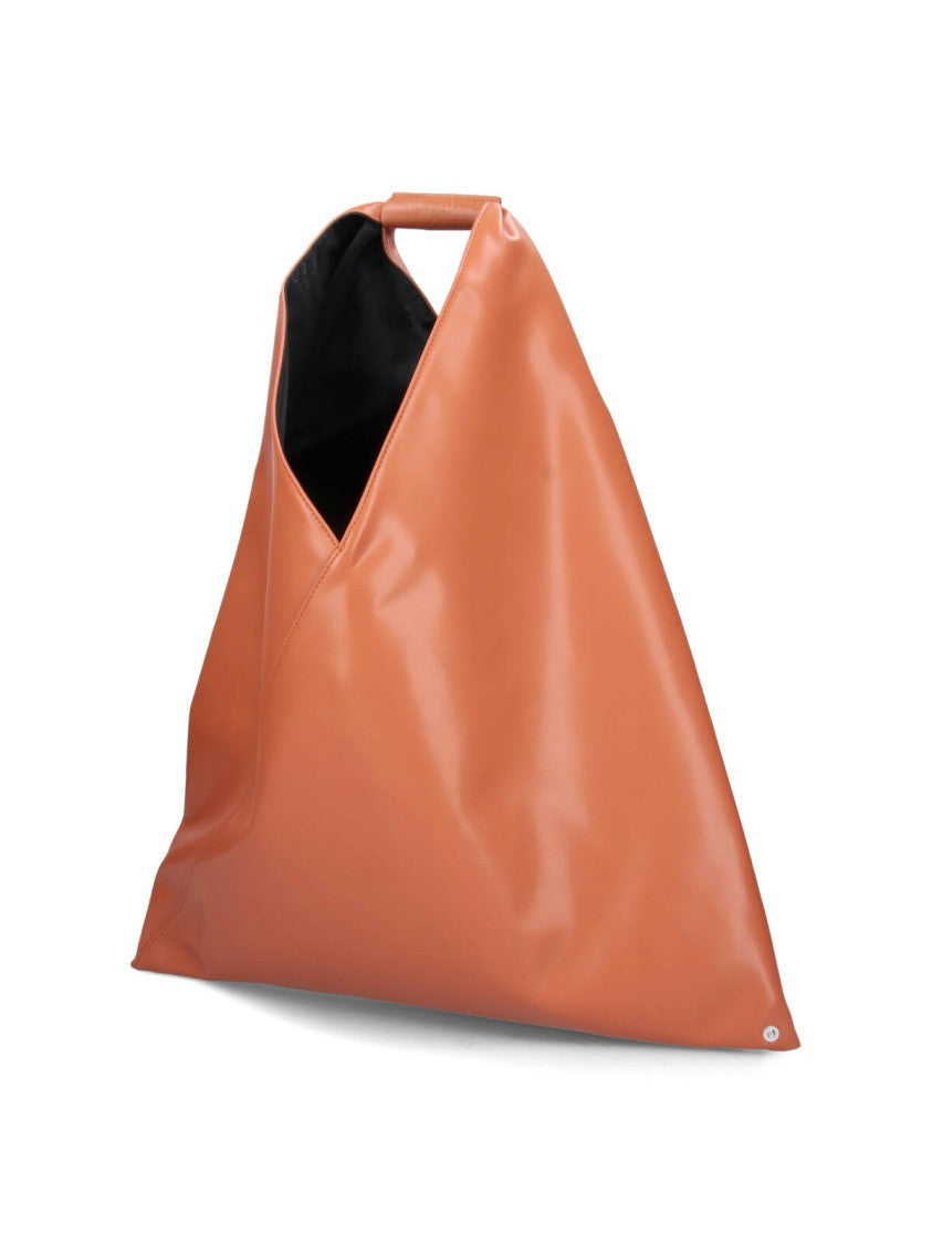 Mm6 By Maison Margiela Medium Triangular Tote Bag In Eco-Leather